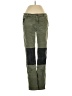 Free People Color Block Green Jeans Size 2 - photo 1
