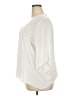 NSR 100% Rayon Ivory 3/4 Sleeve Blouse Size 2X - photo 5