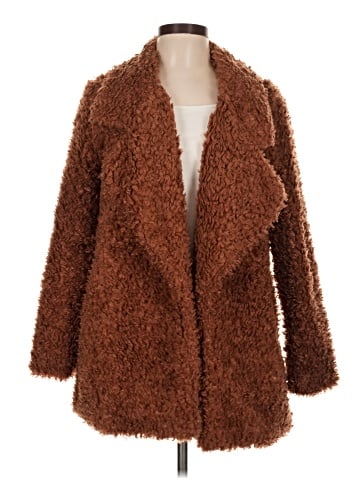 Audrey 3+1 Faux Fur Jacket (view 1)