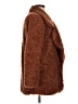 Audrey 3+1 100% Polyester Brown Faux Fur Jacket Size L - photo 4