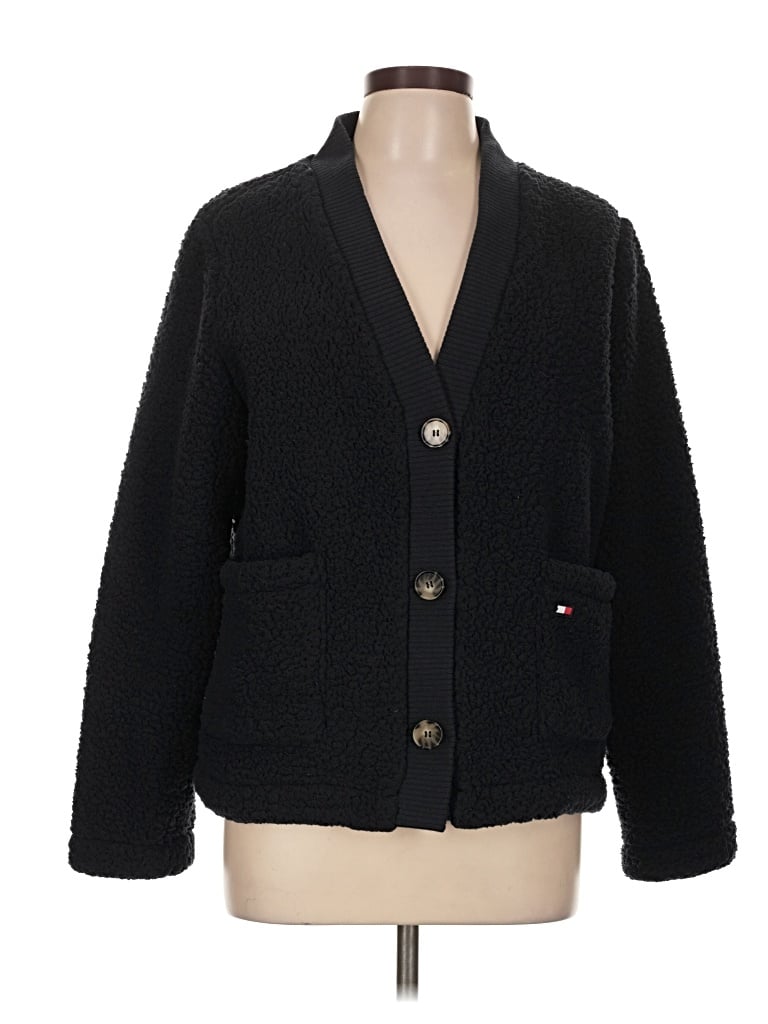Pre-owned Tommy Hilfiger Blazer Jacket In Black