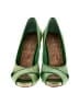 Nine West Color Block Green Heels Size 6 1/2 - photo 2
