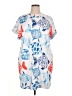 Grecerelle Graphic Blue Casual Dress Size XL - photo 1