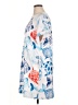 Grecerelle Graphic Blue Casual Dress Size XL - photo 5