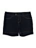 d.jeans Solid Blue Shorts Size 10 - photo 1