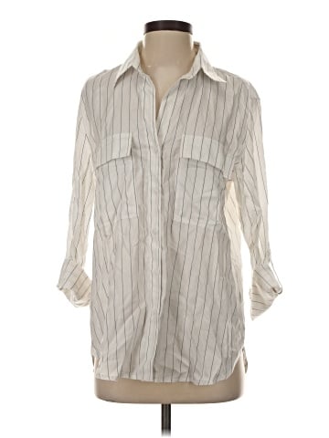 Babaton 3/4 Sleeve Button-Down Shirt (view 1)
