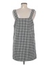 Shein 100% Polyester Houndstooth Gray Casual Dress Size 4 - photo 2