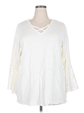 Catherines 3/4 Sleeve Blouse (view 1)