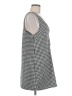 Shein 100% Polyester Houndstooth Gray Casual Dress Size 4 - photo 4