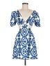 Shein Print Blue Cocktail Dress Size M - photo 1