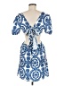 Shein Print Blue Cocktail Dress Size M - photo 2