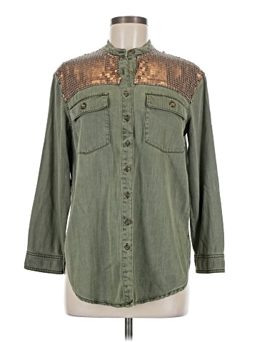 By Anthropologie Long Sleeve Blouse (view 1)