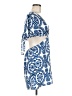 Shein Print Blue Cocktail Dress Size M - photo 4
