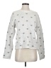 Splendid Hearts Silver Pullover Sweater Size S - photo 1