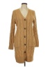 Merokeety 100% Acrylic Tan Cardigan Size L - photo 1