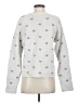 Splendid Hearts Silver Pullover Sweater Size S - photo 2
