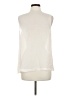 Robert Rodriguez 100% Silk Ivory Sleeveless Silk Top Size 8 - photo 2