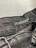 Blank NYC Hearts Black Denim Shorts Size 28 waist - photo 3