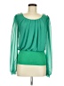 Lola Green Long Sleeve Blouse Size M (estimated) - photo 1