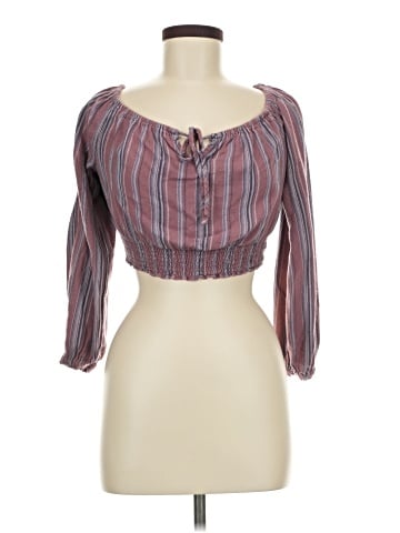Aeropostale 3/4 Sleeve Blouse (view 1)