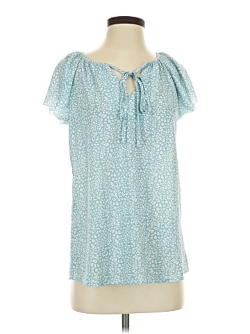 Simplee Short Sleeve Blouse (view 1)