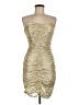 Guess Metallic Gold Cocktail Dress Size 6 - photo 1