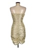 Guess Metallic Gold Cocktail Dress Size 6 - photo 2