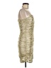 Guess Metallic Gold Cocktail Dress Size 6 - photo 4