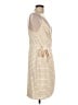 Andree by UNIT Stripes Tan Cocktail Dress Size L - photo 4