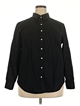 Lands' End Long Sleeve Button Down Shirt
