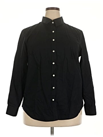 Lands' End Long Sleeve Button-Down Shirt (view 1)