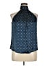 LILYSILK 100% Silk Blue Sleeveless Silk Top Size XL - photo 1