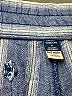 HIGH Stripes Blue Linen Pants Size M - photo 7