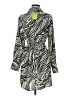 Sam Edelman 100% Polyester Animal Print Ivory Casual Dress Size 6 - photo 2