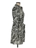 Sam Edelman 100% Polyester Animal Print Ivory Casual Dress Size 6 - photo 4