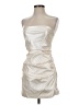 Superdown Metallic Silver Cocktail Dress Size S - photo 1