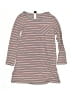 Tea 100% Cotton Stripes Gray Dress Size 6 - photo 1