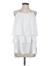 Twinset White Sleeveless Blouse Size S - photo 1