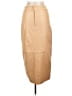 Assorted Brands Solid Tan Faux Leather Skirt Size 12 (estimated) - photo 2