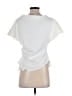 Commense White Short Sleeve Blouse Size M - photo 2