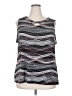 Cj Banks Purple Sleeveless Blouse Size 2X - photo 1
