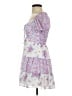 B. Smart 100% Polyester Floral Purple Pink Casual Dress Size 1 - photo 5
