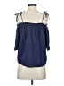 Miami 100% Rayon Blue 3/4 Sleeve Blouse Size S - photo 2