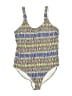 Athleta Tweed Blue One Piece Swimsuit Size XL - photo 1