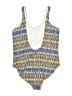 Athleta Tweed Blue One Piece Swimsuit Size XL - photo 2