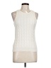 AWARE 100% Polyester Ivory Pullover Sweater Size L - photo 1