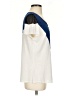 AIKO Color Block Blue Short Sleeve Top Size XS - photo 4