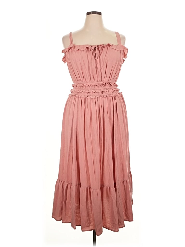 Pre-owned Torrid Casual Dress In Pink