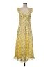 Max Studio Yellow Casual Dress Size M - photo 1
