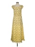 Max Studio Yellow Casual Dress Size M - photo 2